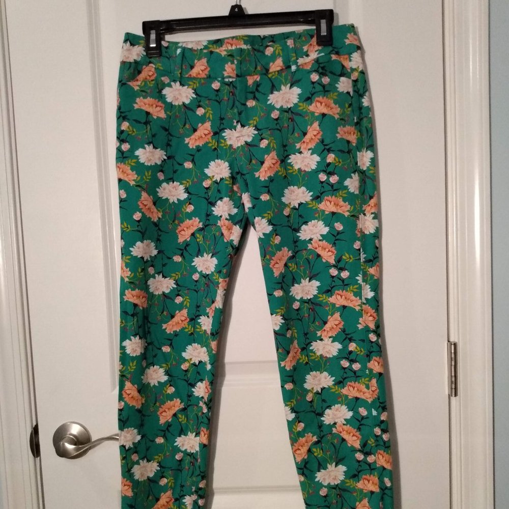 Old Navy Pixie Mid-Rise Patterned Pants